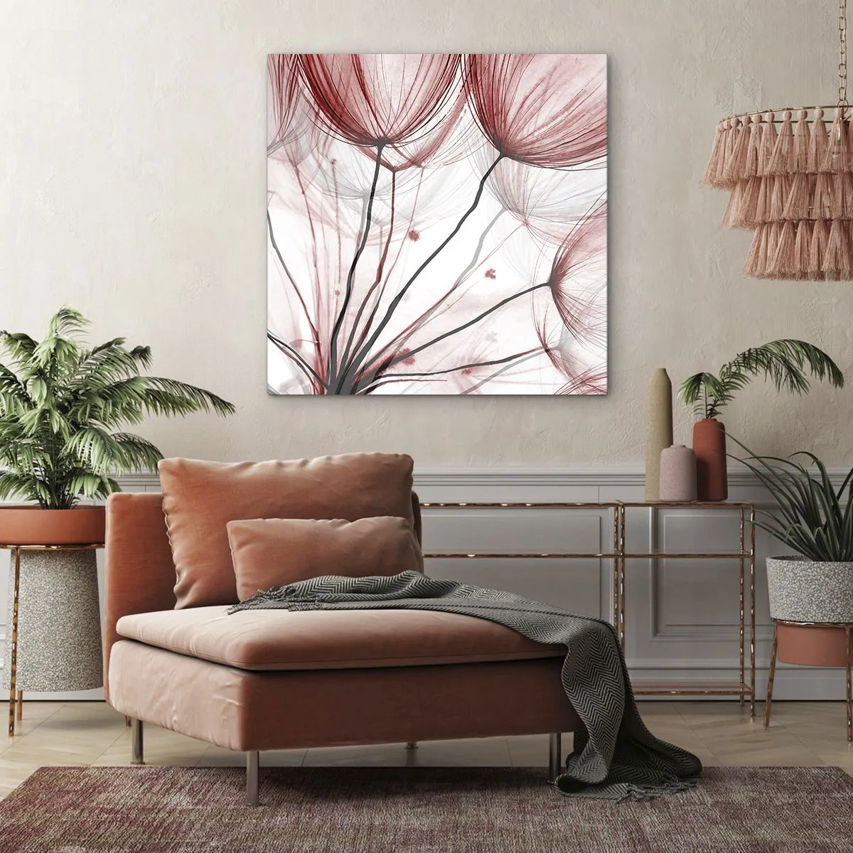 Tablou pe pânză - Înainte de plecare - 60x60 cm