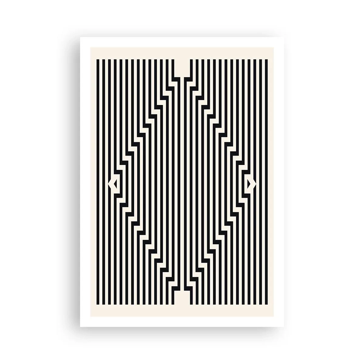 Poster - Iluzie geometrică - 70x100 cm
