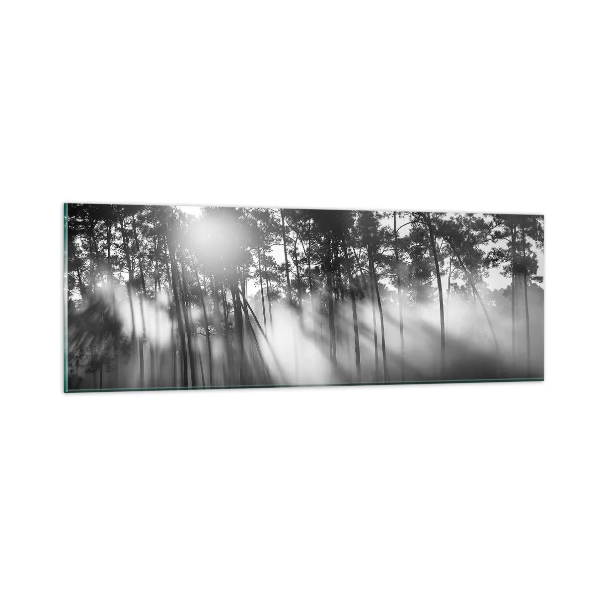 Tablou pe sticlă - Soare de neoprit - 90x30 cm