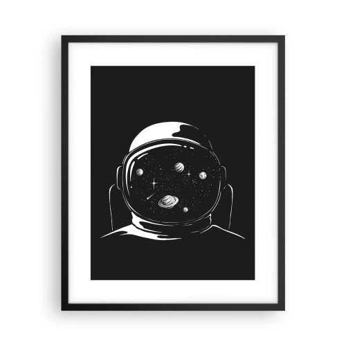 Poster în ramă neagră - Mișto priveliște - 40x50 cm