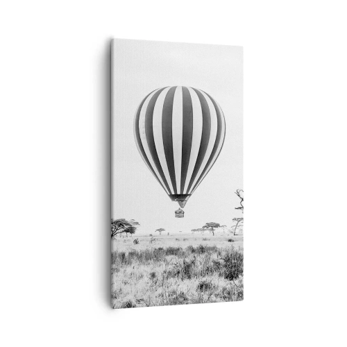 Tablou pe pânză - Peste savană - 55x100 cm