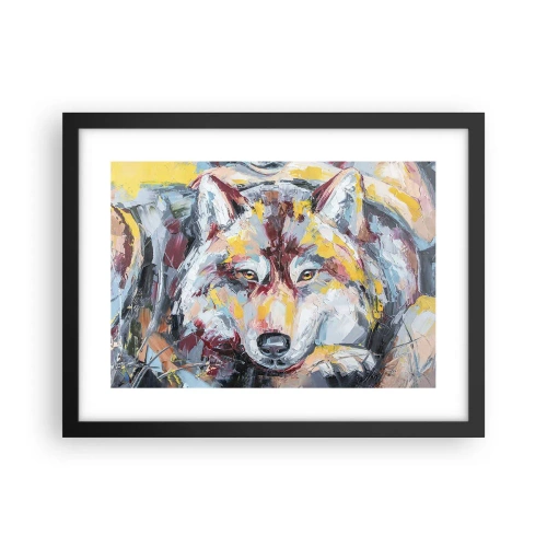 Poster în ramă neagră - Pace pentru cel drag - 40x30 cm