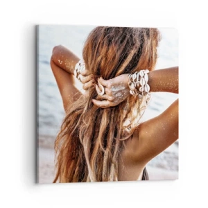 Tablou pe pânză - Sora apei și a soarelui - 70x70 cm