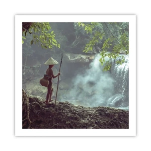 Poster - Prietenul naturii - 60x60 cm