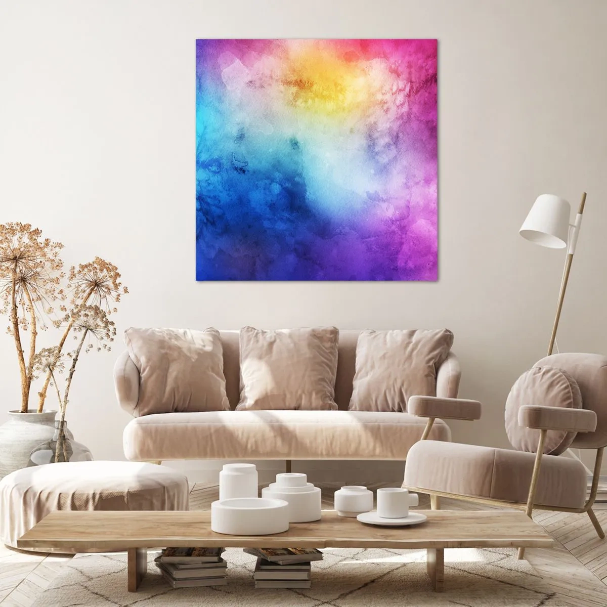 Tablou pe pânză - Aproape în al șaptelea cer - 70x70 cm