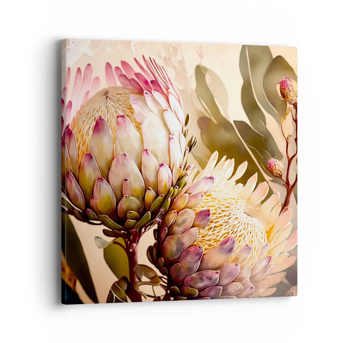 Tablou pe pânză - Îmbrățișare cu tandrețe - 40x40 cm