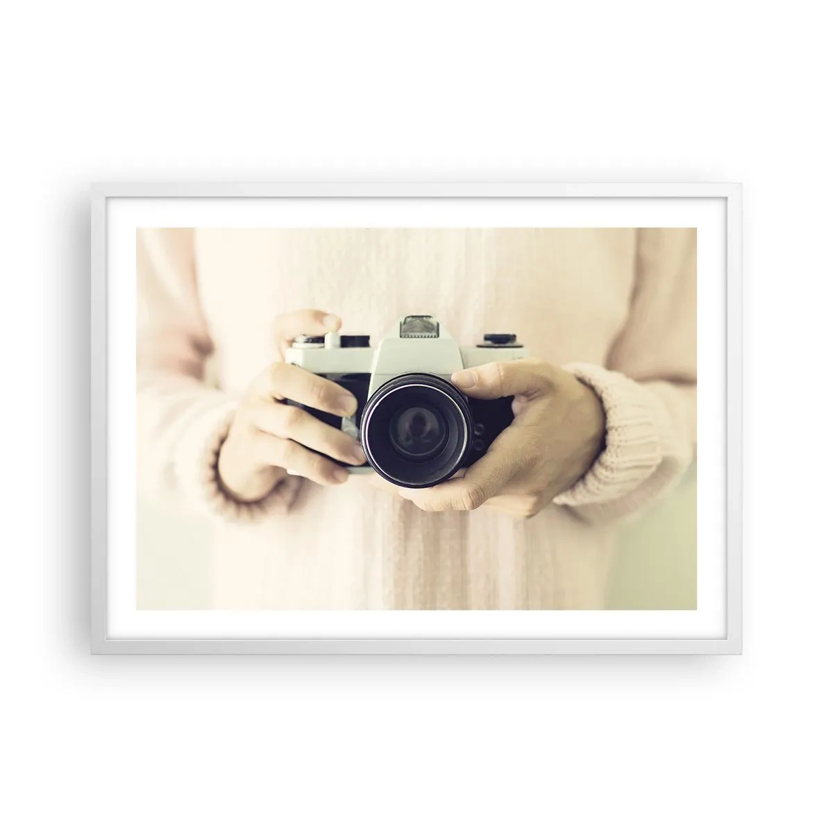 Poster în ramă albă - Pentru a vedea mai multe... - 70x50 cm