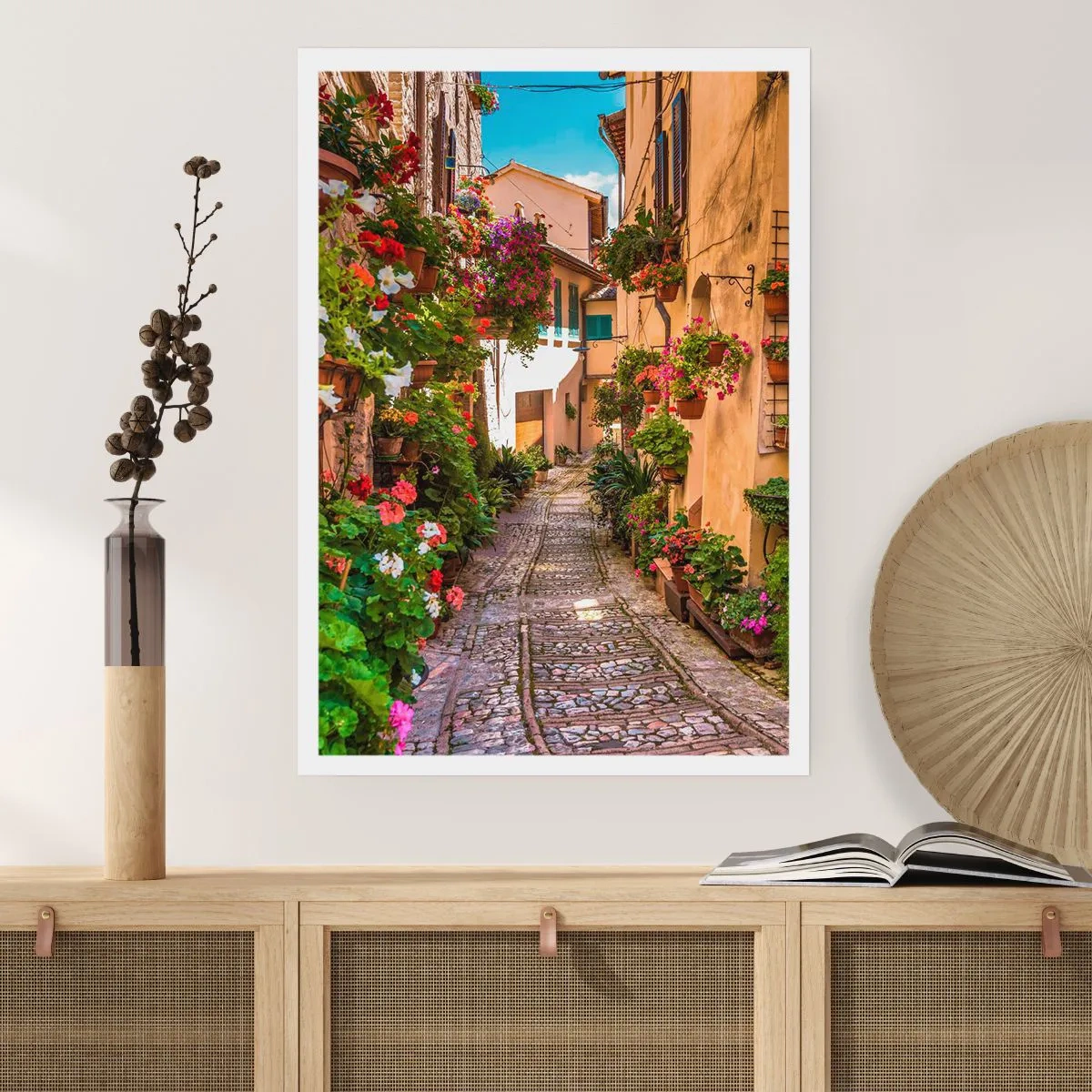 Poster - Străduță italiană - 30x40 cm