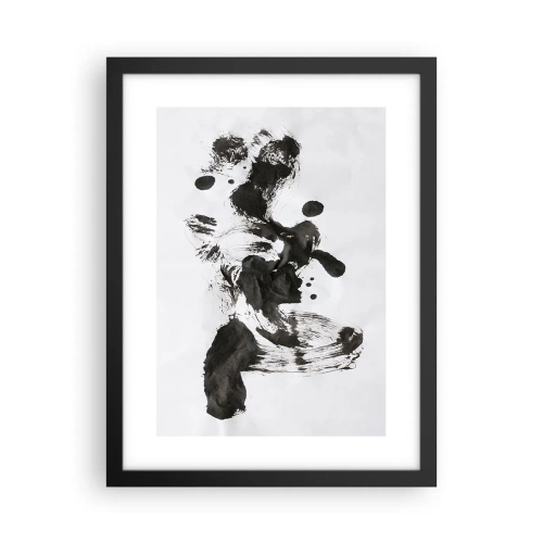 Poster în ramă neagră - Metodă în nebunie? - 30x40 cm