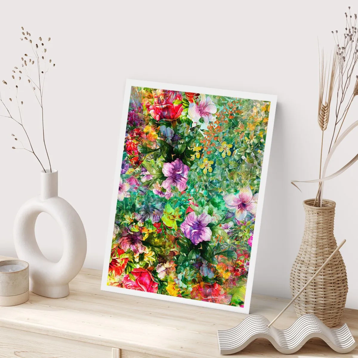 Poster - Să ne pierdem în flori - 70x100 cm