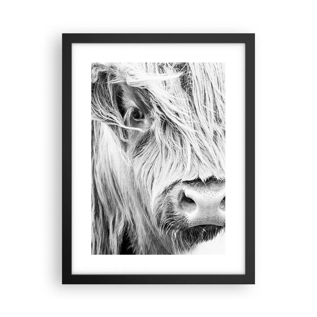 Poster în ramă neagră - Sălbăticie scoțiană - 30x40 cm