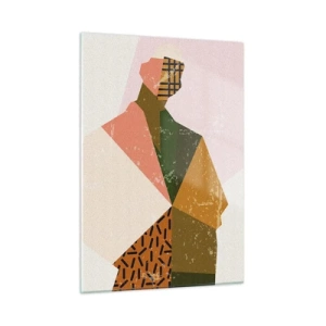 Tablou pe sticlă - Omul - o ființă complexă - 50x70 cm