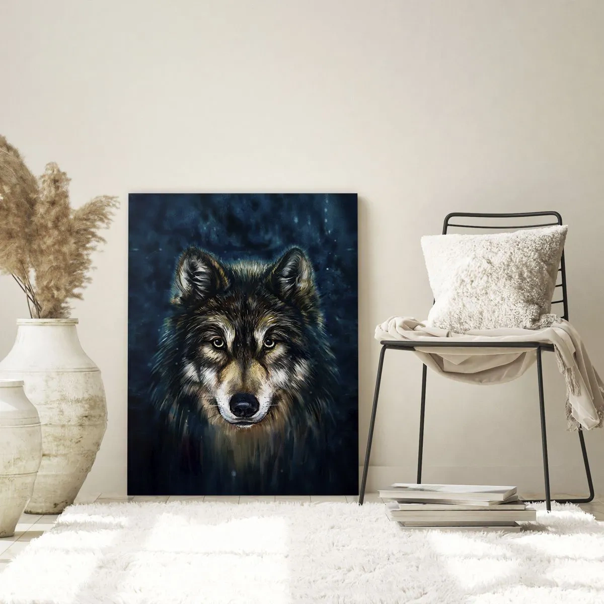 Tablou pe sticlă - Alfa? Și omega - 50x70 cm