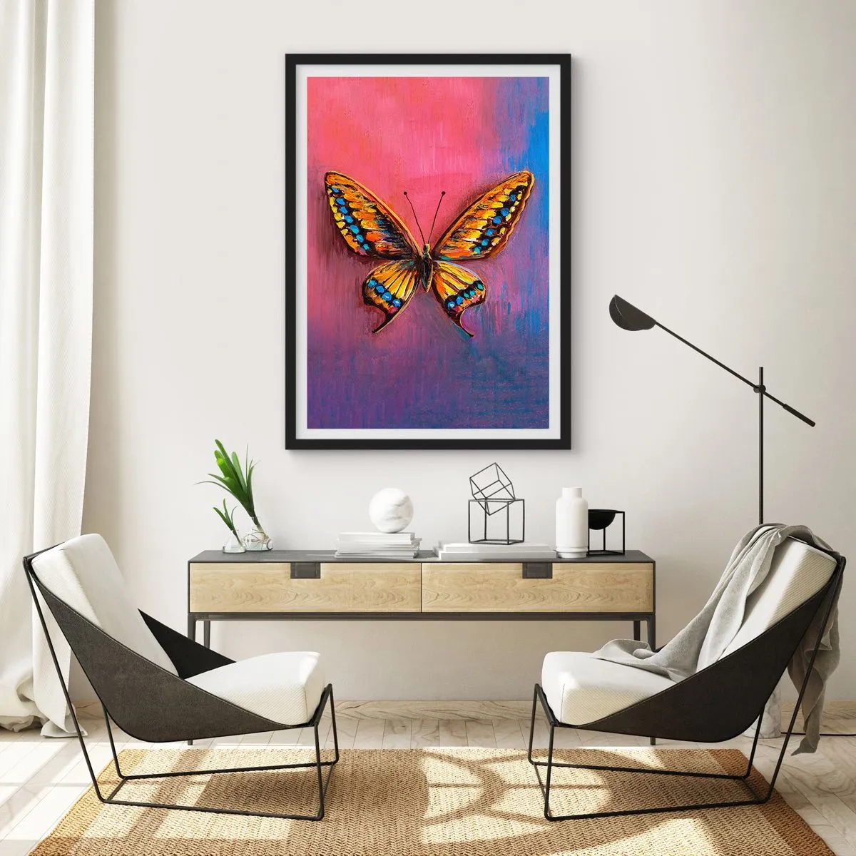 Poster în ramă neagră - O bijuterie a naturii - 40x50 cm