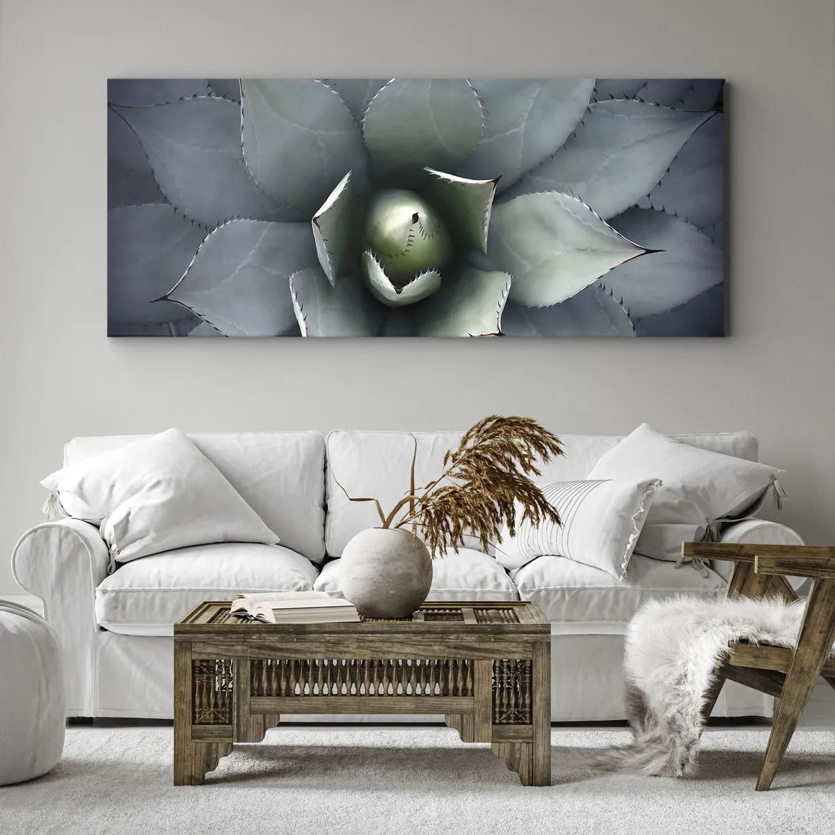 Tablou pe pânză - Momește și avertizează - 120x50 cm