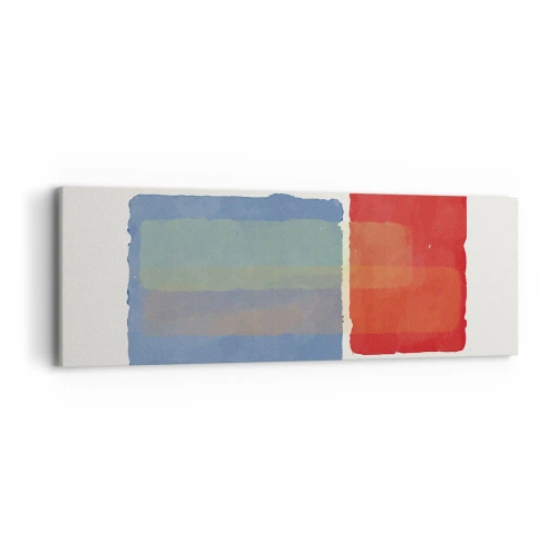 Tablou pe pânză - Spiritul și litera geometriei - 90x30 cm