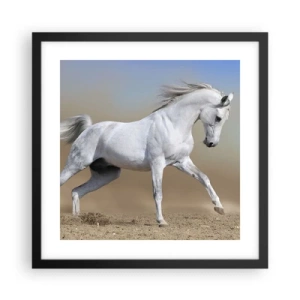 Poster în ramă neagră - Cea mai frumoasă poveste arabă - 40x40 cm