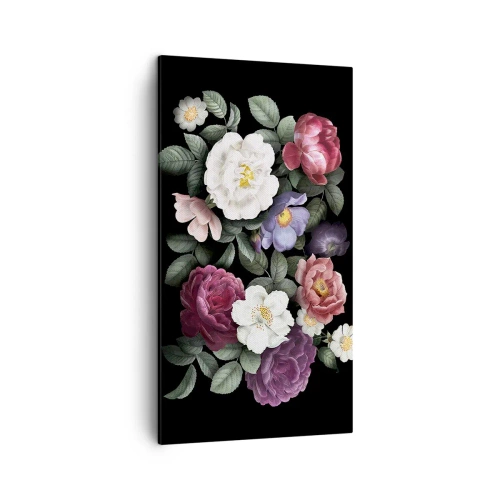 Tablou pe pânză - Dintr-o grădină engleză - 45x80 cm