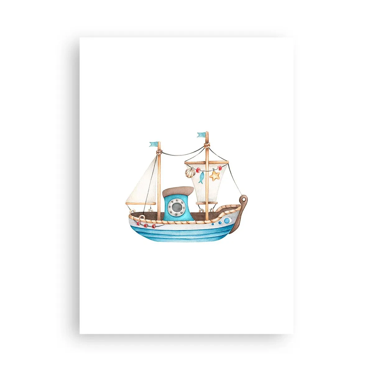 Poster - Ahoy aventura! - 50x70 cm
