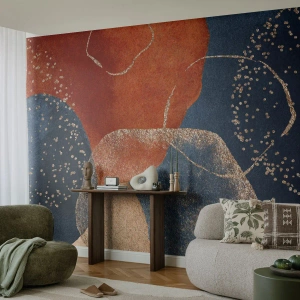 Tapet Premium Canvas - Ușurința de a fi - Abstracția, Bucată, Artă Modernă - 300x210 cm