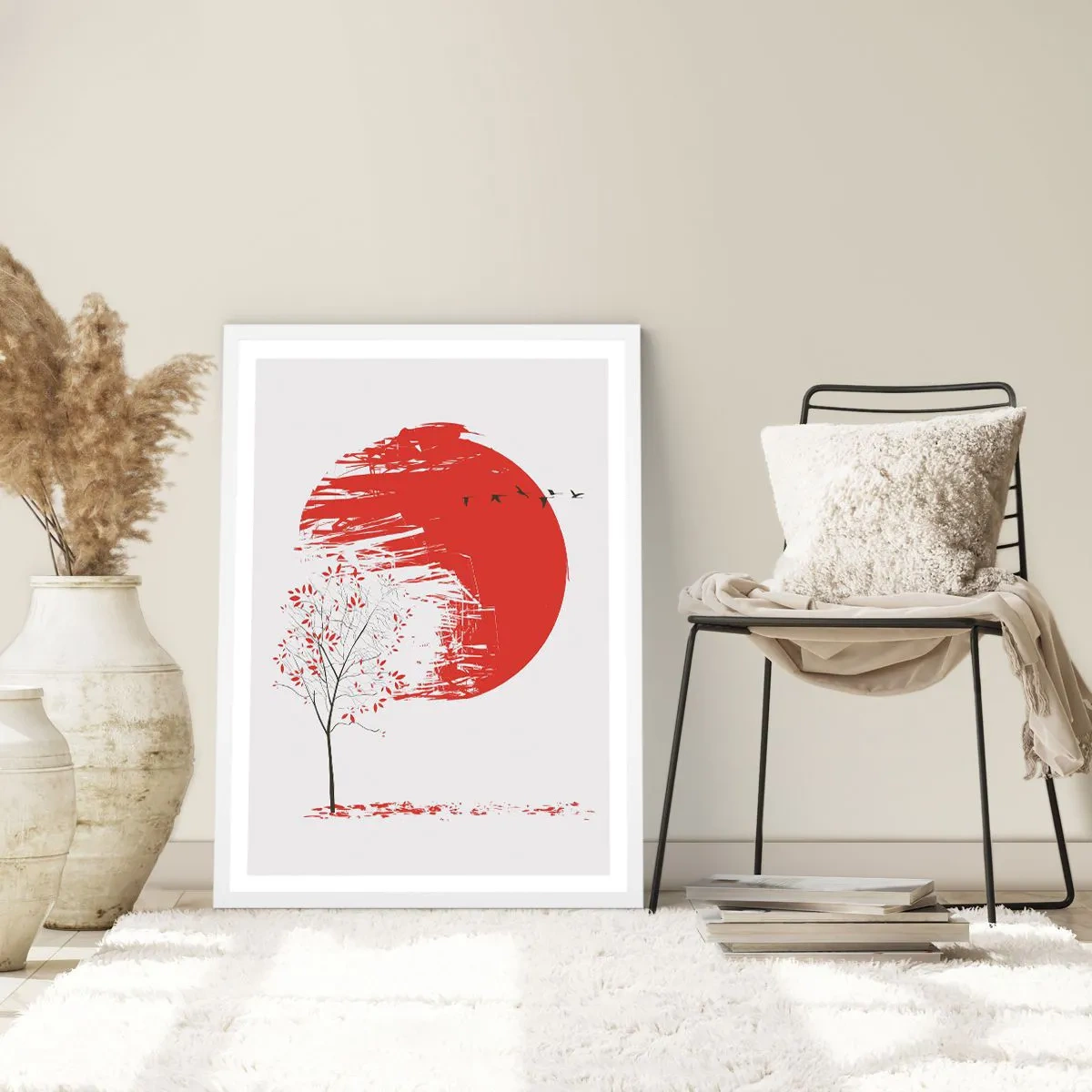 Poster în ramă albă - Cunoști această țară? - 70x100 cm