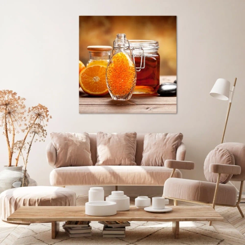 Tablou pe pânză - Gust și aromă de soare - 40x40 cm