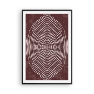 Poster în ramă neagră - Spațiul vorbește - 61x91 cm
