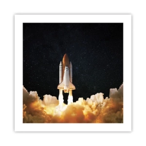 Poster - Ad astra! - 50x50 cm