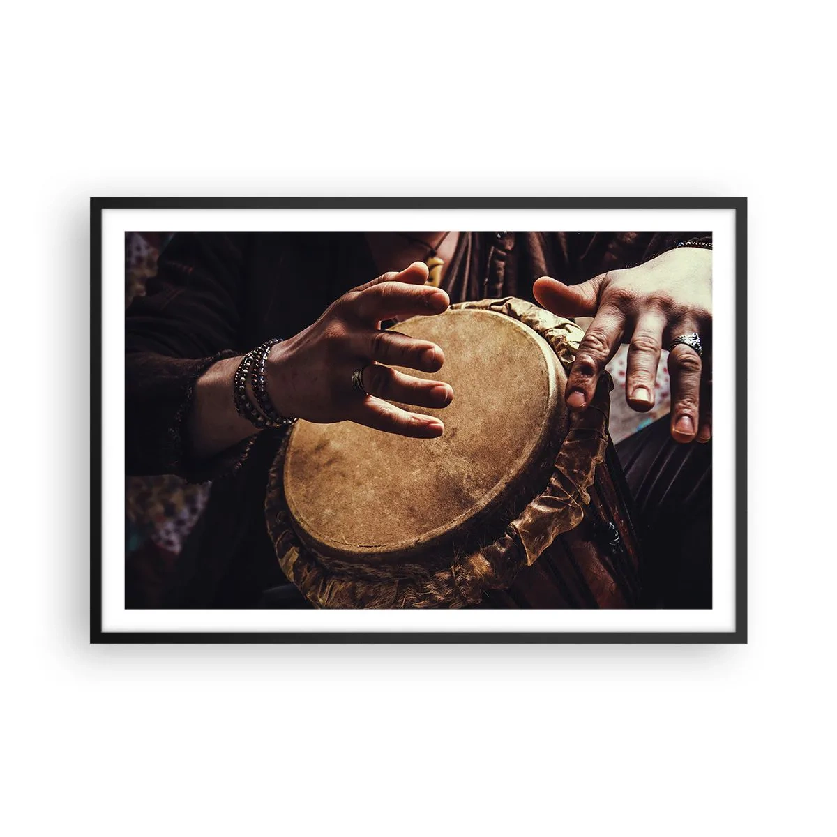 Poster în ramă neagră - În ritmul inimii - 91x61 cm