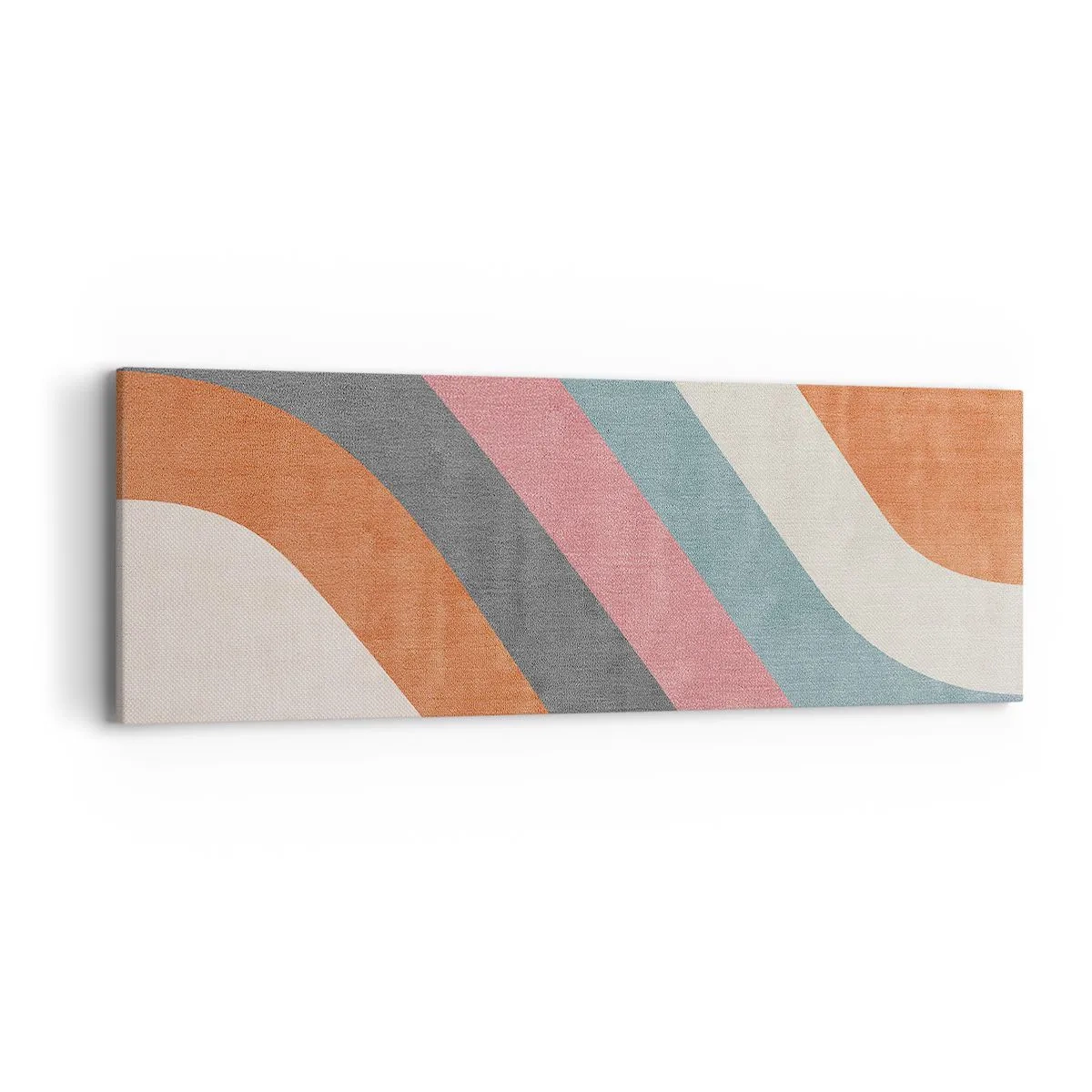 Tablou pe pânză - Compoziție diagonală - mișcare - 90x30 cm