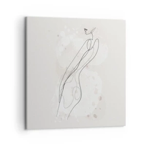 Tablou pe pânză - Să rătăcești cu privirea - 50x50 cm