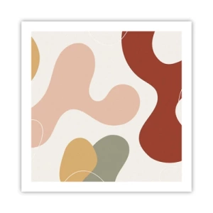 Poster - Pete colorate? - 60x60 cm