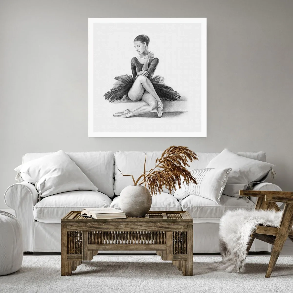 Poster - Încântată de dans - 40x40 cm