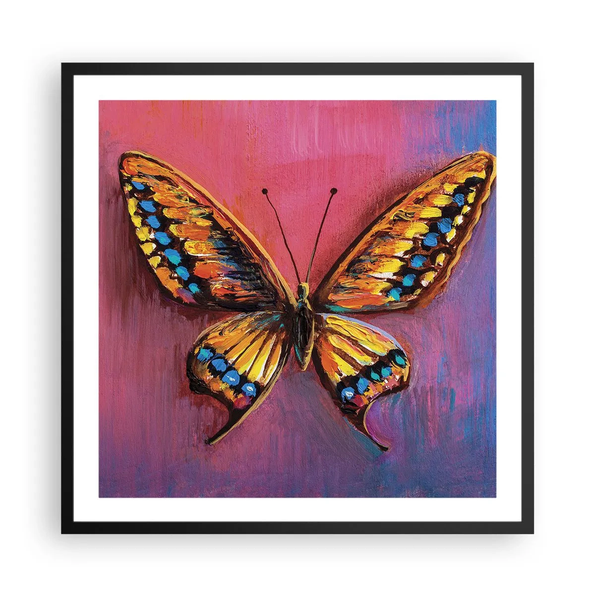 Poster în ramă neagră - O bijuterie a naturii - 60x60 cm