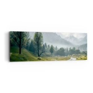Tablou pe pânză - Până acolo și înapoi - 90x30 cm