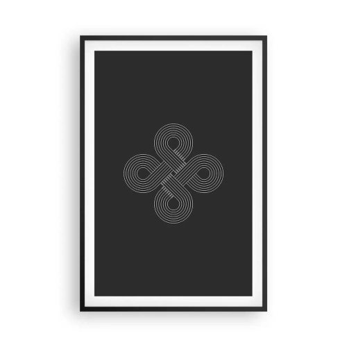 Poster în ramă neagră - În spirit celtic - 61x91 cm