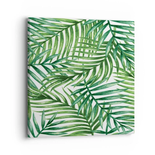 Tablou pe pânză - Sub bolta verde - 40x40 cm