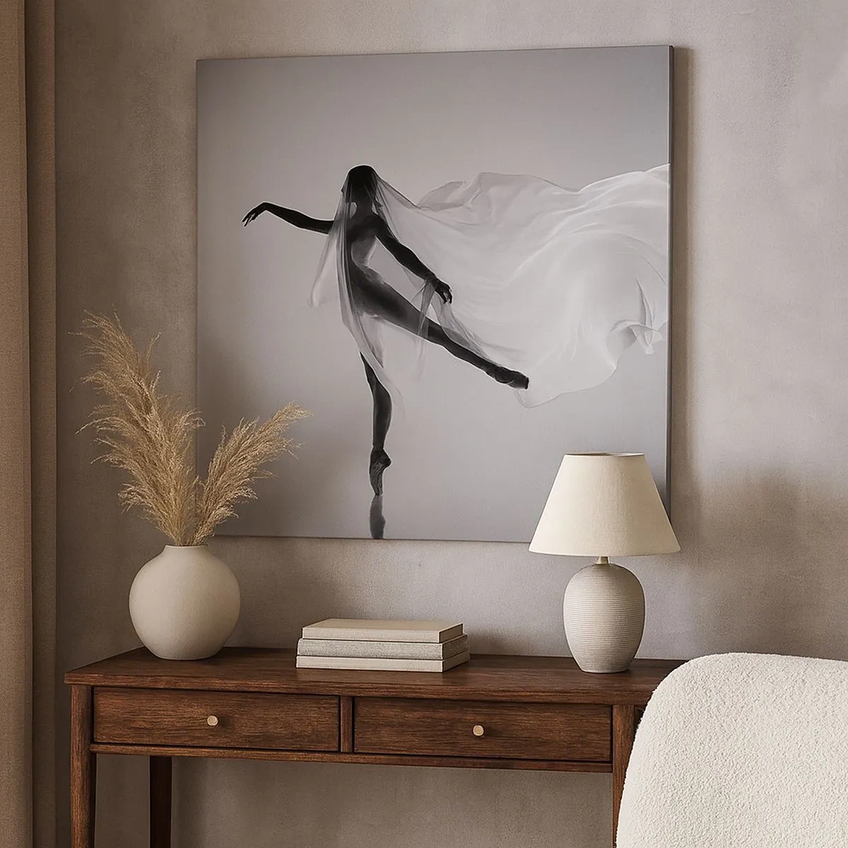 Tablou pe pânză - Lejeritate și grație - 30x30 cm