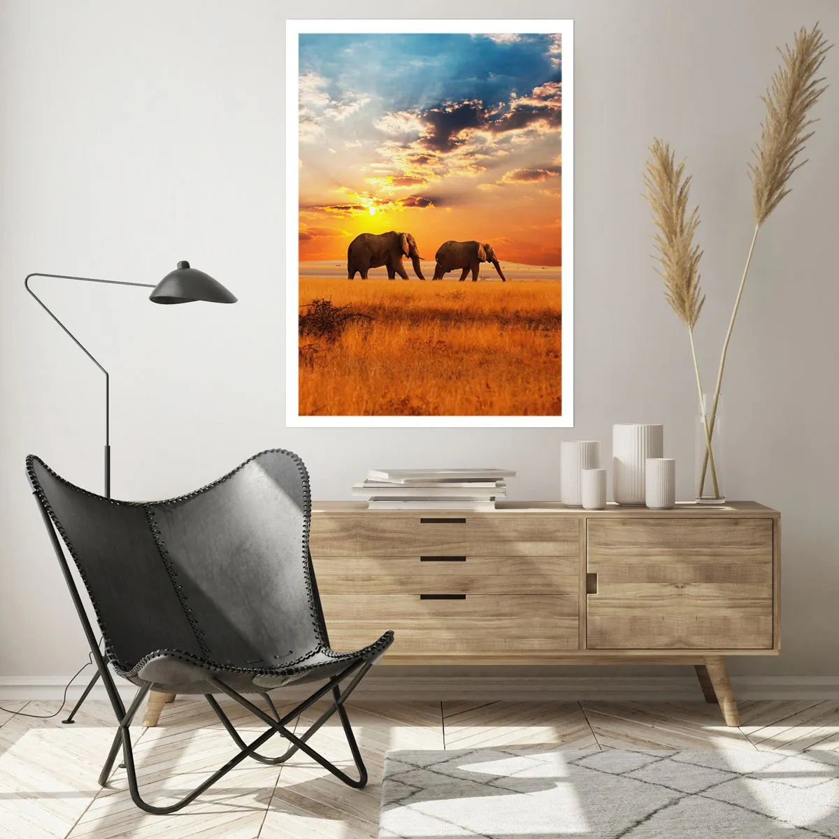 Poster - Plimbare în familie - 61x91 cm