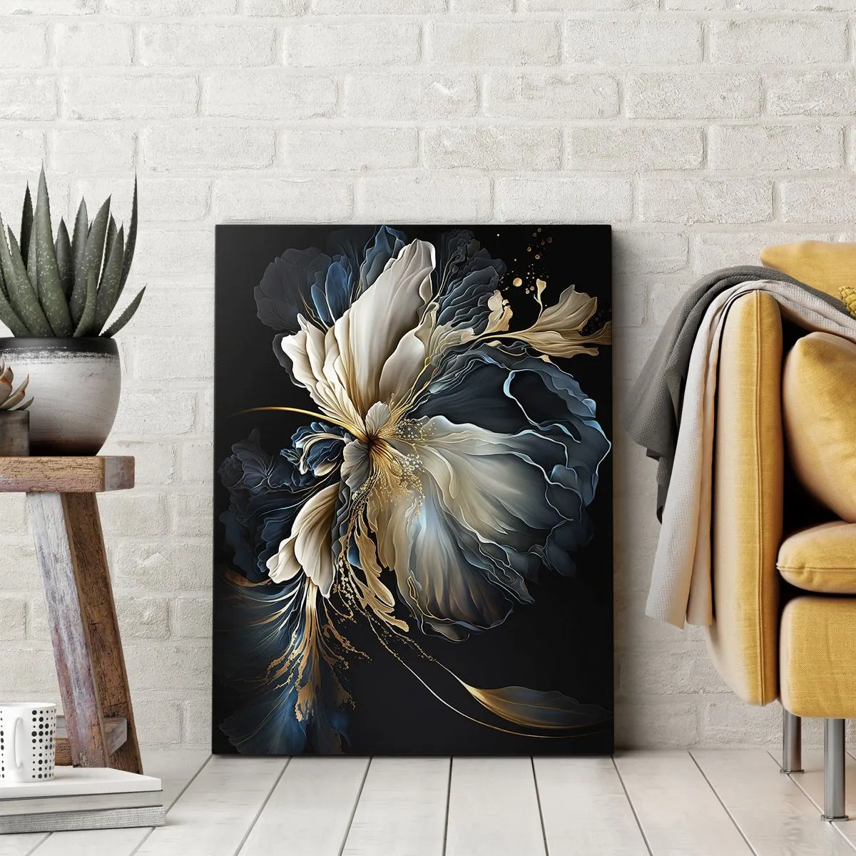 Tablou pe pânză - Povestea unei flori de iubire - 50x70 cm