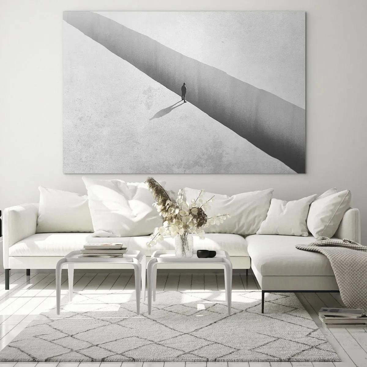 Tablou pe sticlă - Obiectiv clar - 120x80 cm