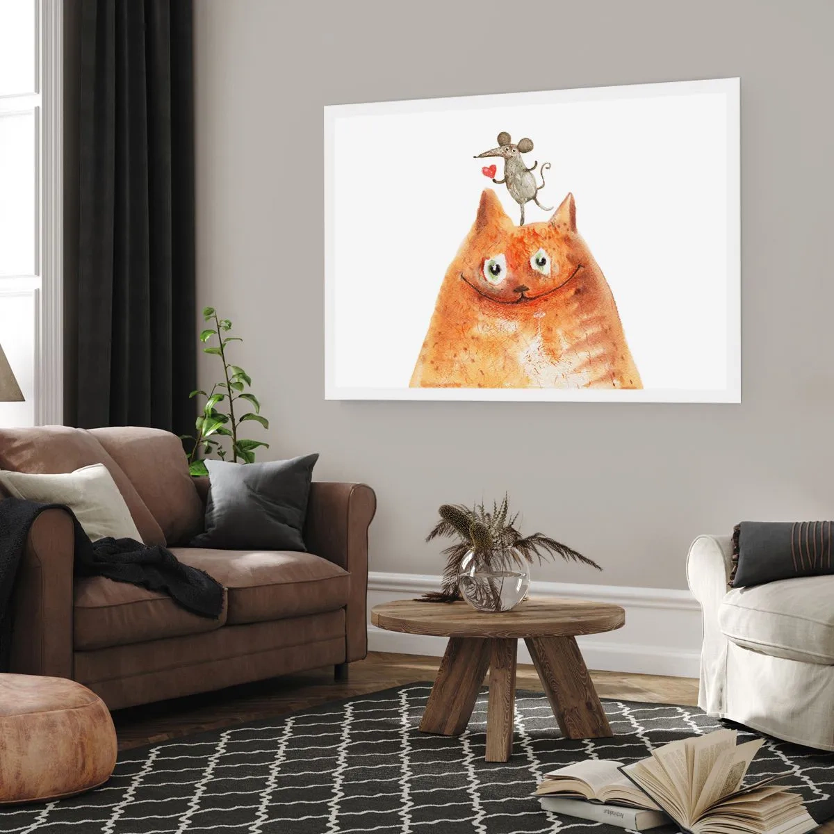 Poster - Paradoxurile iubirii - 70x50 cm