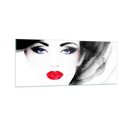 Tablou pe sticlă - Respinge și cheamă - 100x40 cm