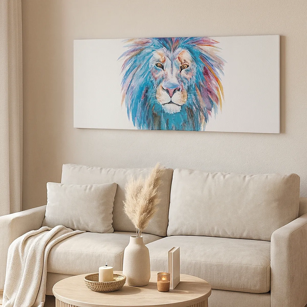 Tablou pe pânză - Aură electrizantă - 30x30 cm