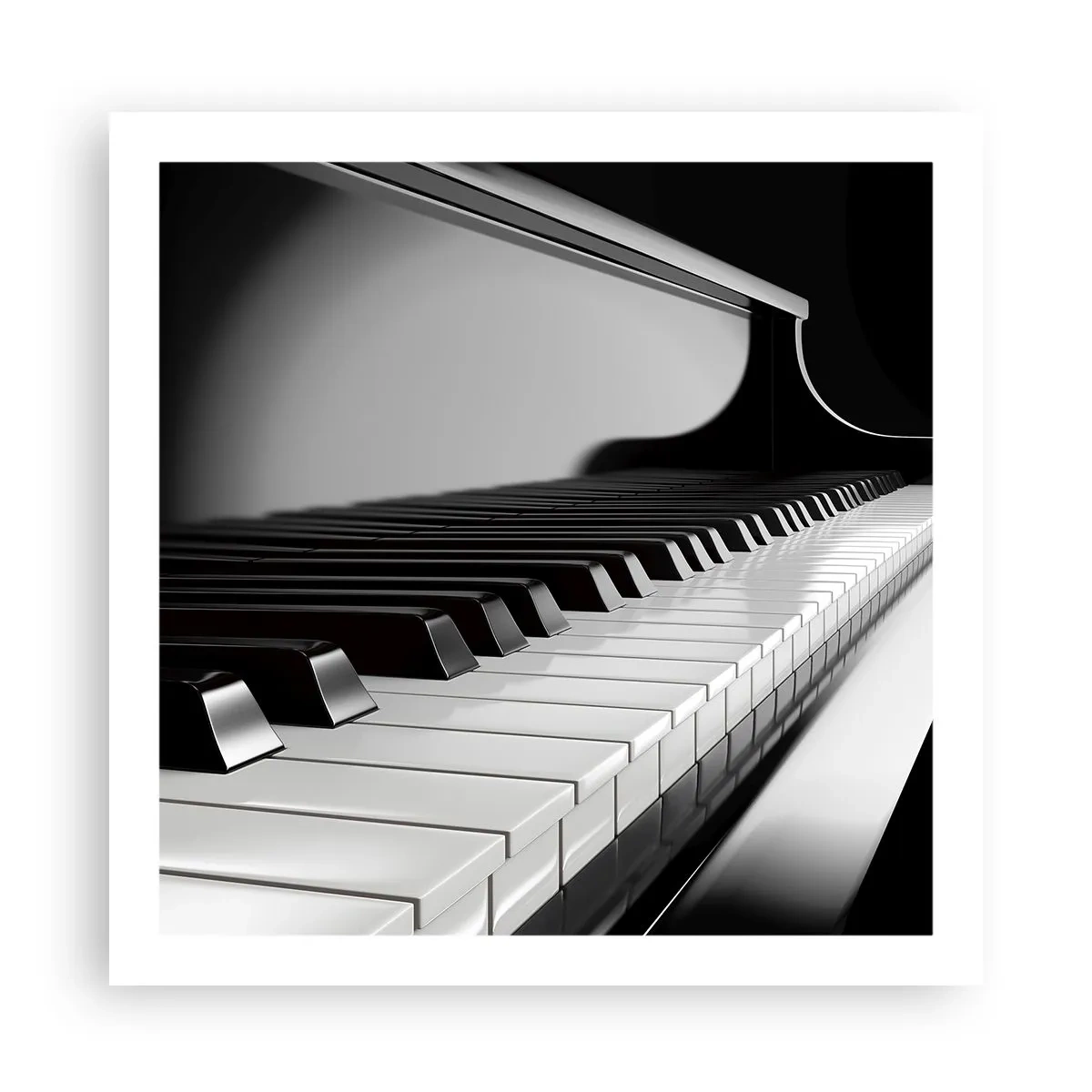 Poster - Armonia formelor și a culorilor - 60x60 cm