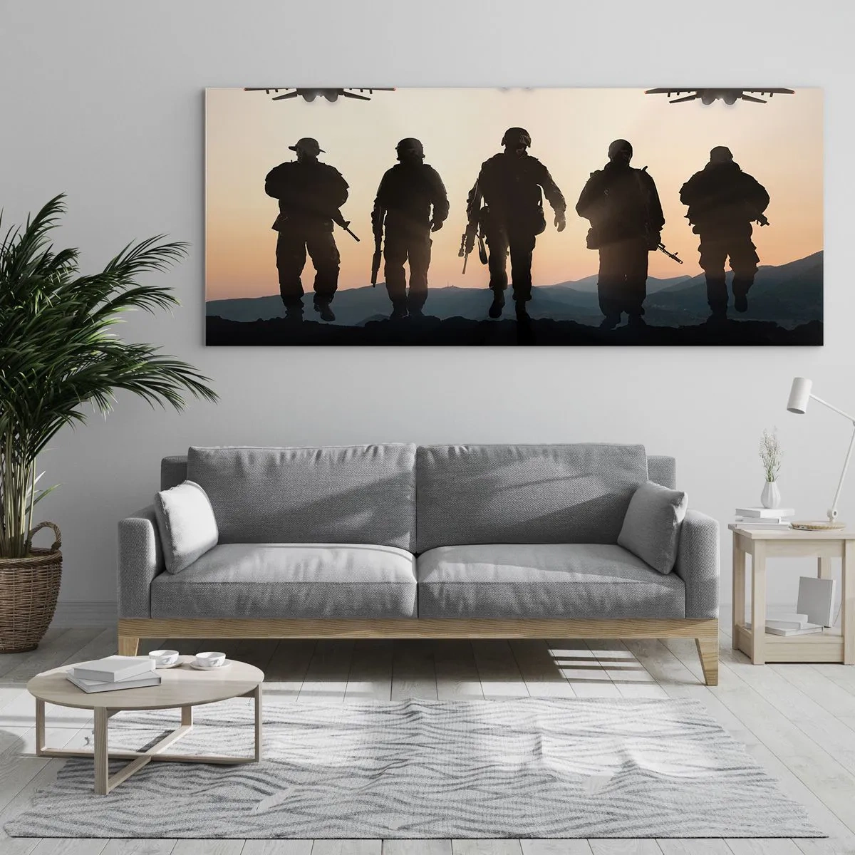 Tablou pe sticlă - Bun venit în lumea mea - 140x50 cm