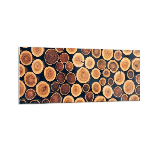 Tablou pe sticlă - Cât de bătrân sunt? - 100x40 cm