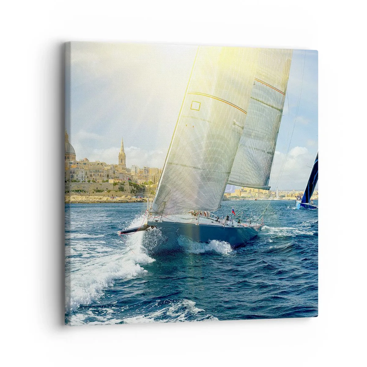 Tablou pe pânză - E timpul să părăsim orașul - 30x30 cm