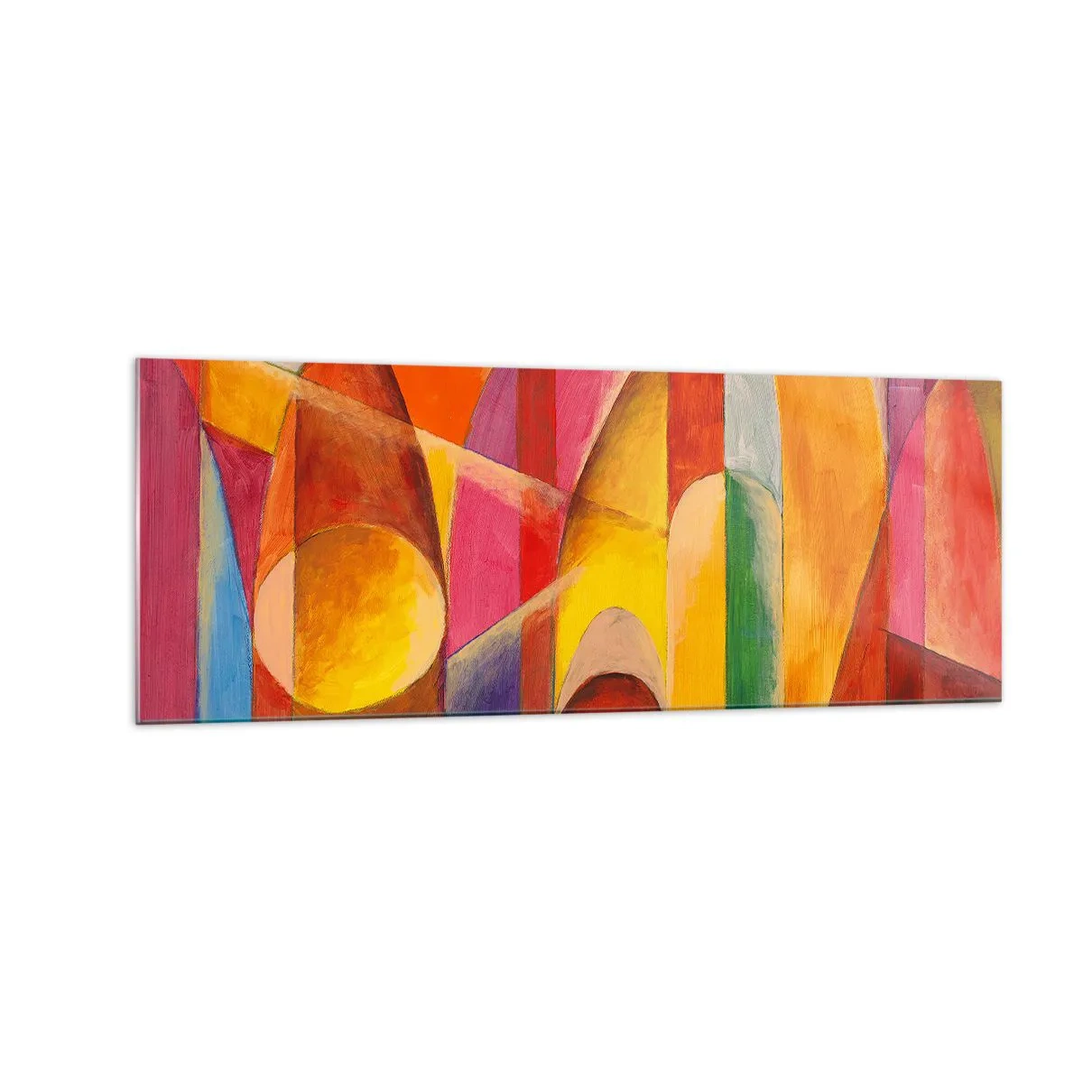 Tablou pe sticlă - Catedrala Soarelui - 140x50 cm