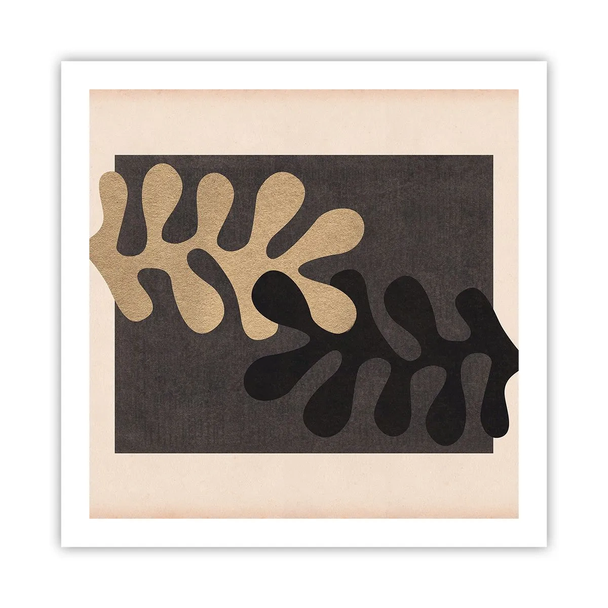 Poster - Absență și completare - 60x60 cm